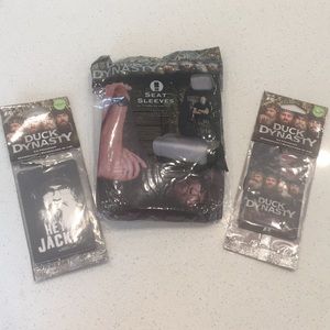 NIB Duck Dynasty Seat Sleeve and Air Freshner